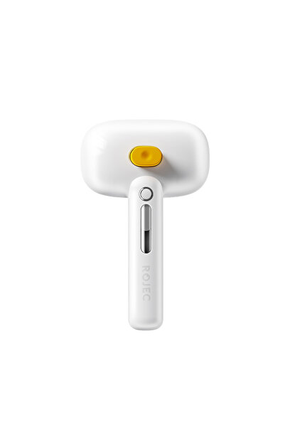 Choice4 فرشاة بخار كهربائية بيضاء من روجيكو لإزالة شعر الكلاب والقطط، مثالية ...