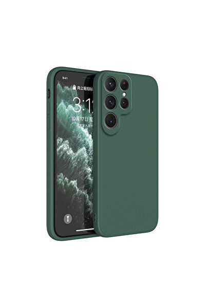 Choice11 A54 5G Dark Green Square Basic Phone Case for A14 A24 A34 A54 A04 A0...