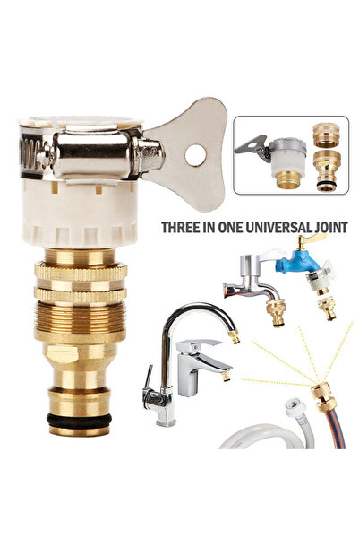 Choice محولات صنبور الخرطوم العالمية مقاس 15-23 مم موصل صنبور صنبور خرطوم ميا...