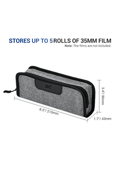 Choice حقيبة أفلام JJC المحمولة لحمل وتخزين أفلام التصوير الفوتوغرافي، مناسبة...