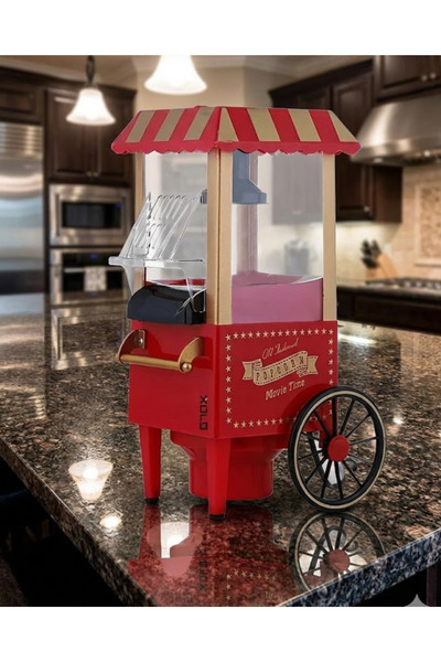 Lisinya Non-Stick Popcorn Maker with Hot Air Technology -