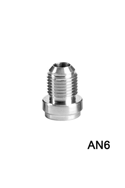 Choice1 AN6 1PCS AN6 AN8 AN10 AN12 AN16 AN20 Male Billet Stainless Steel Stra...