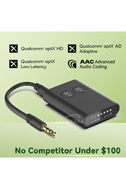 choice2 إصدار مُحسّن جديد من محول بلوتوث لاسلكي، جهاز إرسال واستقبال صوتي، من...