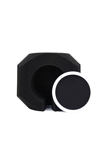 Choice حاجب رياح صوتي مزود بكرة إسفنجية، مانع للتسرب من خمسة جوانب - تقليل ضو...