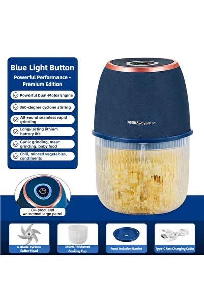 Choice PP bule TINSOL 350ml Mini Food Chopper Electric Meat Grinder Garlic Pr...