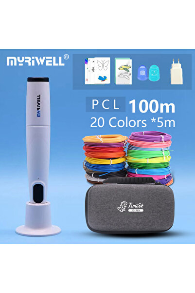 Choice قلم الطباعة ثلاثية الأبعاد PR300B من ميريويل، مصنوع من خيوط PCL100m، م...