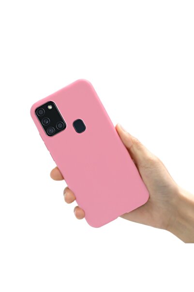 Choice14 Samsung A21s Pink Luxury Liquid Silicone Phone Case for M21 M30s M31...