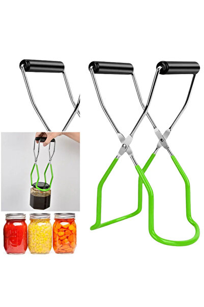 Choice1 رافعة برطمانات تعليب من الفولاذ المقاوم للصدأ الأخضر من ألويت، بمقبض ...