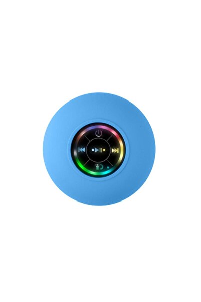 Choice4 مكبر صوت لاسلكي محمول بتقنية بلوتوث مزود بإضاءة LED ومقاوم للماء بمعي...