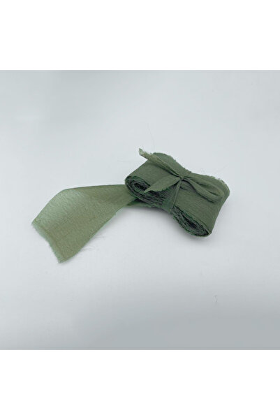 Choice5 5 أمتار، حرير ممزق يدويًا بحافة مجعدة، شريط شيفون، دعوة زفاف، يد تحمل...