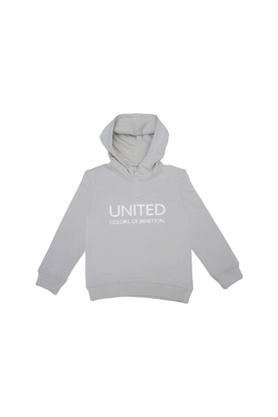 Benetton Момчешки суичър - Сив BNT-B21604