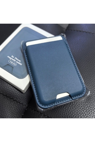 Choice6 محفظة مغناطيسية زرقاء داكنة لأجهزة آبل، متوافقة مع هواتف آيفون 17، 12...