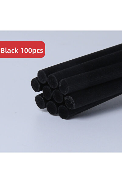 Choice3 Black-3mm 100Pcs Reed Diffuser Sticks Set 3mm/4mm 8inch Fiber Reed Di...