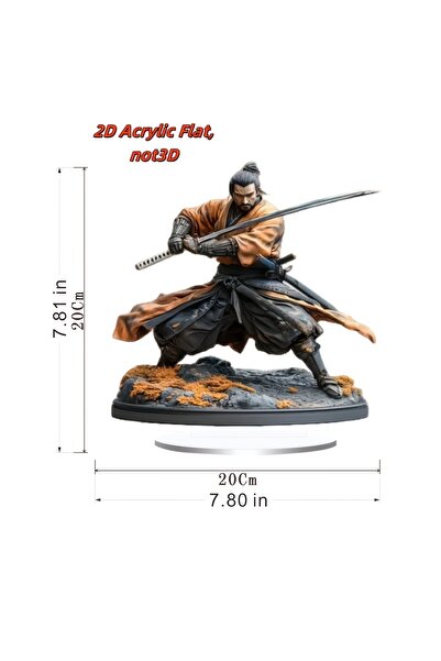 choice2 مجسم محارب من أكريليك ثنائي الأبعاد شفاف بطول 20 سم، يجسد شجرة الحياة...