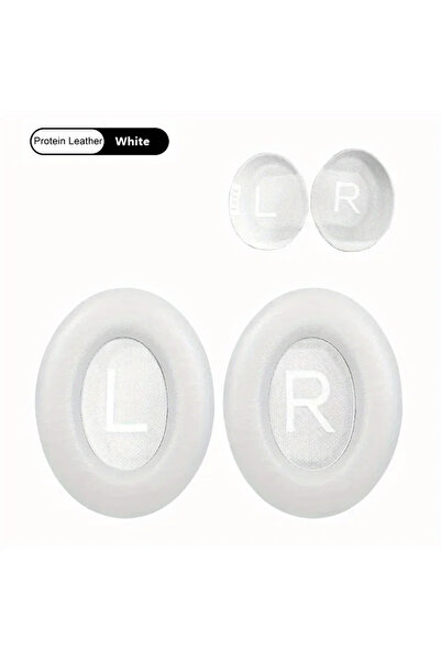 Choice زوج من وسادات الأذن البديلة البيضاء الواقية لسماعات NC700 اللاسلكية ال...