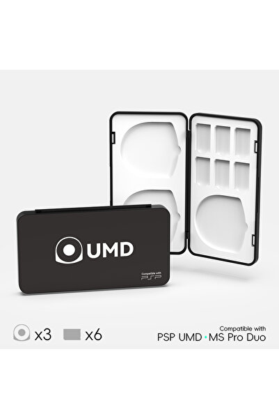 Choice7 UMD UMD Game Card Case for PSP 1000/2000/3000 & Vita, SD/M2/MS Pro Du...