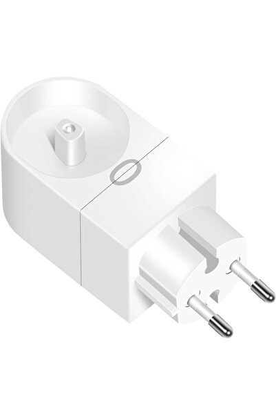Choice1 White EU 2-in-1 Wall Electric Toothbrush Charger for Most Oral-B and ...