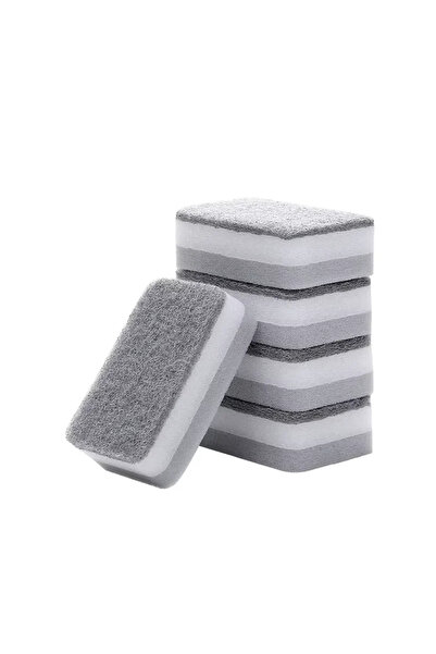 Choice1 5 قطع أو 5/10 قطع مناديل تنظيف منزلية مزدوجة الجوانب، رمادية اللون، م...