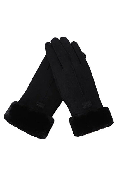 Choice5 YTM700 Black New Fashion Winter Warm Gloves Autumn Women Cute Furry T...