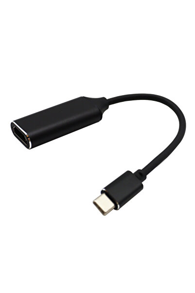 Choice1 كابل أسود متوافق مع منفذ USB من النوع C إلى HDMI، محول USB من النوع C...