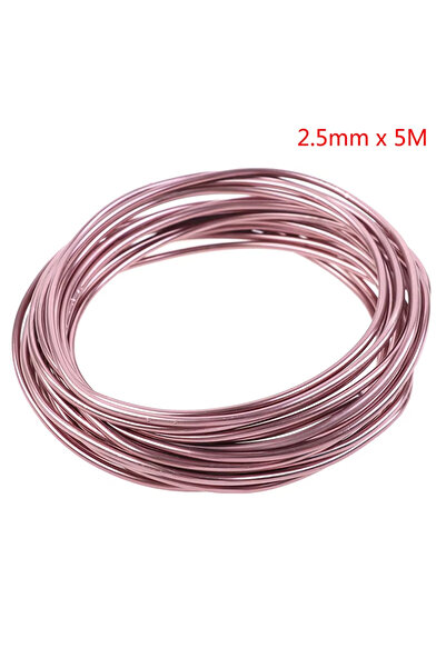 Choice1 B قطعة واحدة من أسلاك باي البنية المصنوعة من الألومنيوم المؤكسد، سلك ...