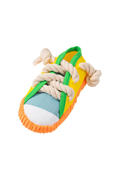 Choice لعبة مضغ خضراء للكلاب، أحذية قماشية مقاومة للعض تصدر صوتاً، لعبة جرو م...