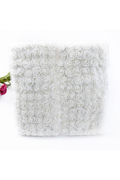 Choice21 قطعة واحدة، لون واحد، 15 1/3 قطعة، ورود صناعية من الفوم، دانتيل ، دي...