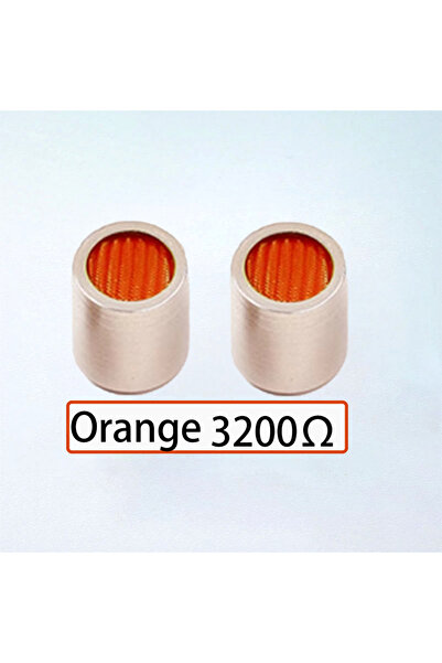 Choice6 Orange 2PCS Knowles Acoustic Damper Damping Filter 2.08mm Diameter fo...