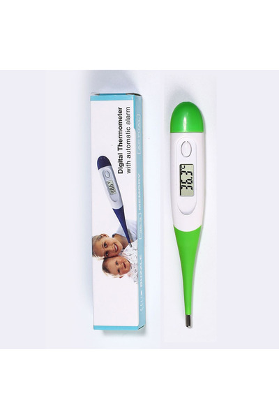 Choice3 مقياس حرارة رقمي إلكتروني برأس ناعم، مناسب لمجموعة الإسعافات الأولية ...