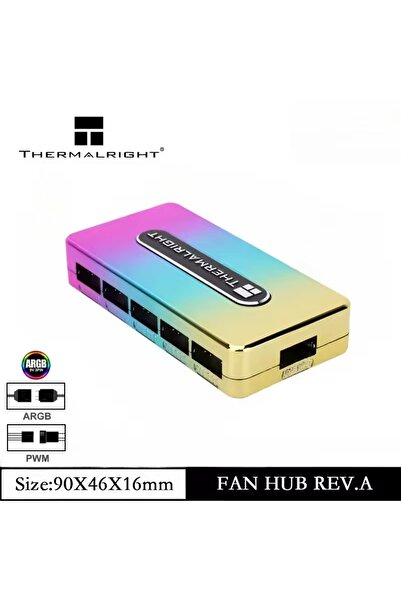 Choice5 FAN ARGB X10-3PIN Thermalright TL-ARGB HUB Controller REV.A 10 port A...