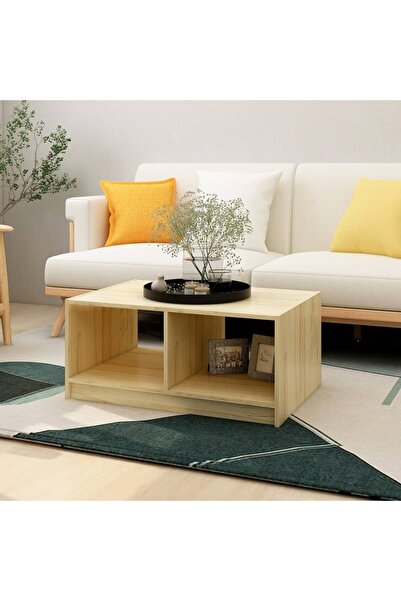 Concept Masă de cafea, 75x50x33,5 cm, lemn masiv de pin