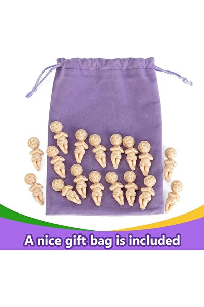 Choice1 13pcs King Cake Baby Jesus Figure 1.5" Baby Jesus Figurines with Gift...