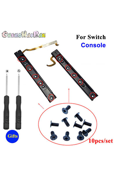 choice2 Full set this 1Set Complete Right Left Plastic Slider for Switch NS J...