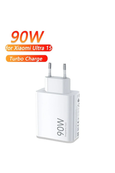 Choice4 شاحن أوروبي فقط، شاحن USB سريع الشحن بقوة 90 واط، كابل شحن سريع من ال...