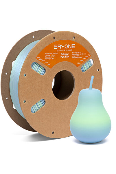 Choice1 خيوط طابعة ثلاثية الأبعاد ERYONE PLA Lite بألوان قوس قزح، وزن 1 كجم، ...