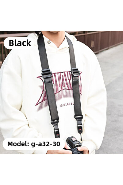 choice2 حزام كتف أسود سريع الفك، متوافق مع ZV-E10 II و Fujifilm X-T30 III و X...