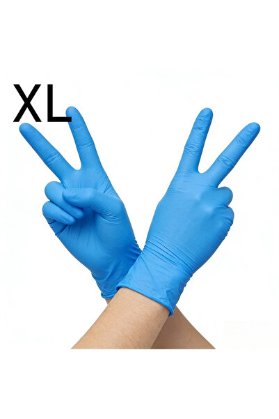 Choice7 120PCS Blue-L 60/120PCS Disposable Blue Nitrile Gloves Mixed Nitrile ...