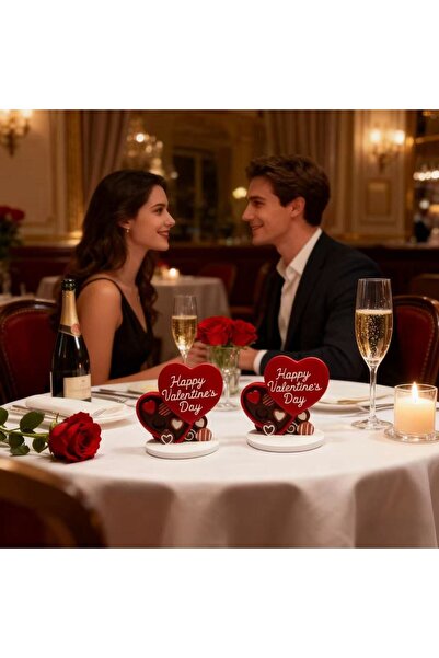 Choice A Valentine's Day Heart-Shaped Desktop Decoration Small Exquisite Size...