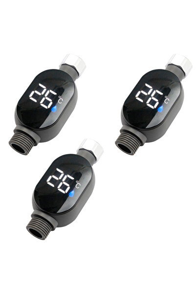Choice1 3pcs 1/2/3 Pcs Water Temperature Gauge for Showerheads Shower Control...
