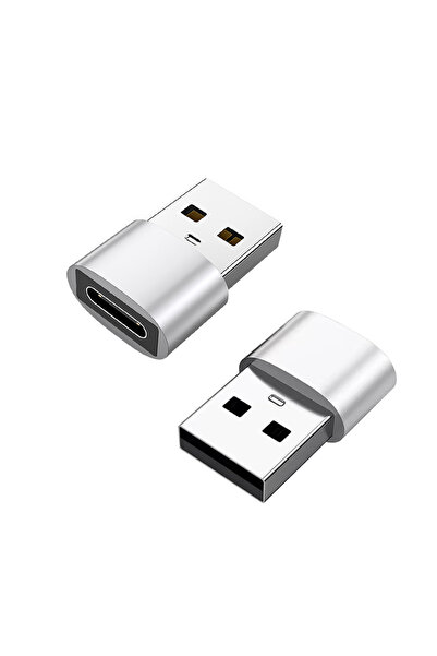 Choice3 silver-2pcs 1pcs/2pcs USB C Female To USB A Male Adapter, Type C To U...