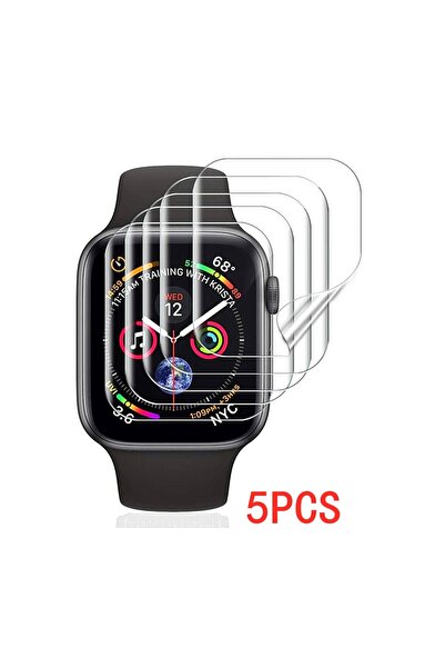 choice2 واقي شاشة جل لساعات سلسلة 9/8/7/6/5/4 مقاس 41 مم، 44 مم، 45 مم (5 قطع...