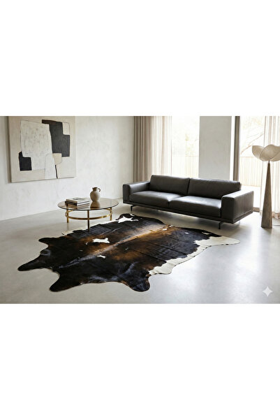 Nuance Atelier Hakiki Dana Derisi Post Halı – Lüks ve Doğal Dekorasyon, Şık v...