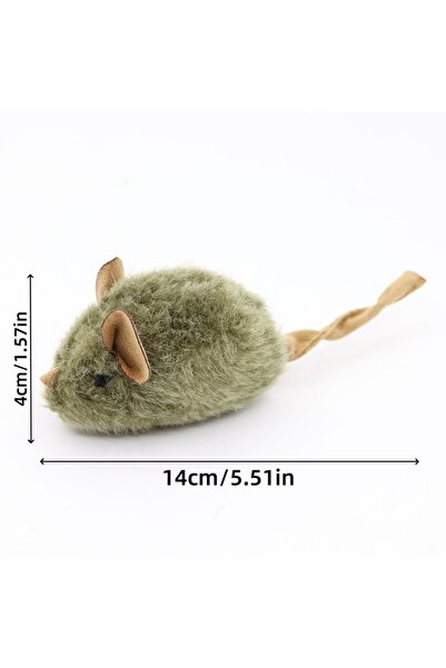 Choice 1pcs New Type Of Cat-teasing Plush Simulation Mouse Toy Long Plush Bir...