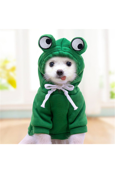 Choice1 هودي جديد للكلاب، قطعة واحدة، لون أخضر متوسط، تصميم لطيف، سترة صوفية ...