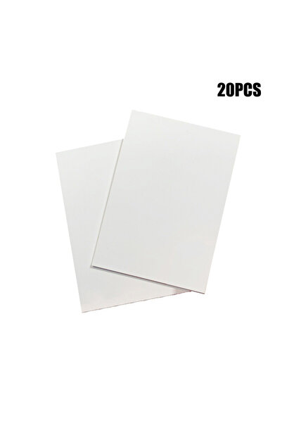 Choice 20 قطعة 10/20 قطعة A7 بطاقة كرتون بيضاء للحماية من تغليف البطاقات الصغ...