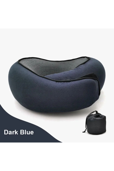 Choice Dark Blue 2024 Travel Neck Pillow Travel Neck Cushion Durable U-Shaped...