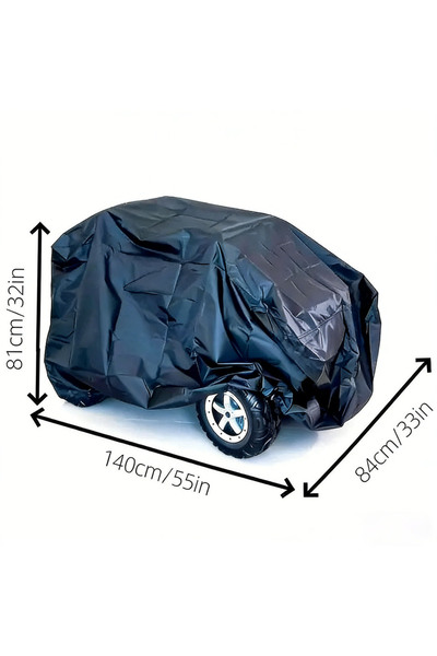 Choice black140x84x81cm Electric Kids Ride-On Car Cover, Special for 4WD RC O...