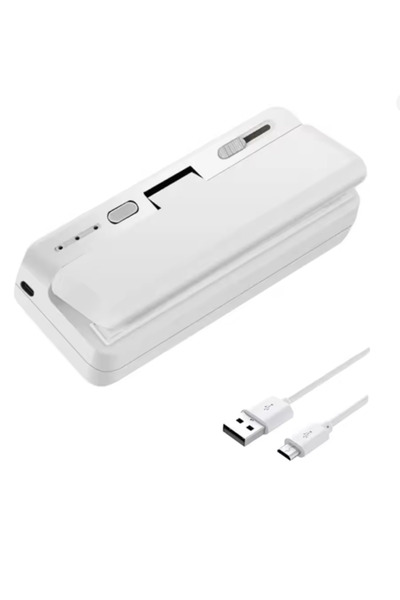 Choice WHITE Mini Plastic Bag Sealer Heat Bag Sealing Machine Food Packaging ...