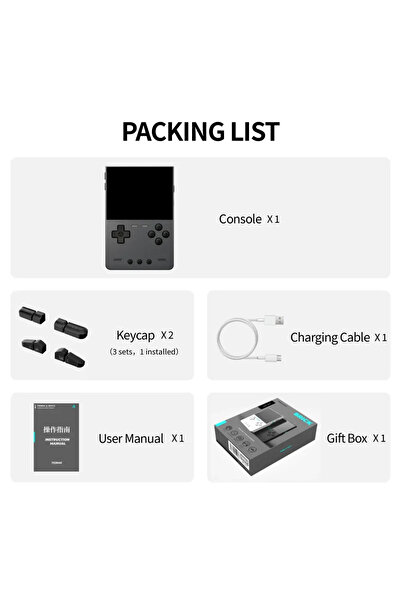 Choice17 بدون بطاقة ذاكرة، لون رمادي فضائي، جهاز تريموي بريك هامر المحمول بتص...