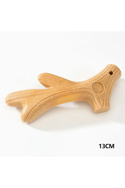 Choice3 قرون غزال خشبية بطول 13 سم، لعبة مضغ للكلاب، مناسبة للكلاب التي تمضغ ...